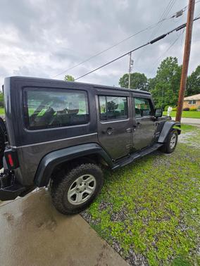 Gray 2016 Jeep Wrangler Unlimited Sport RHD