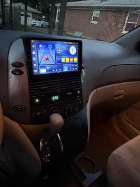 Red 2009 Toyota Sienna CE