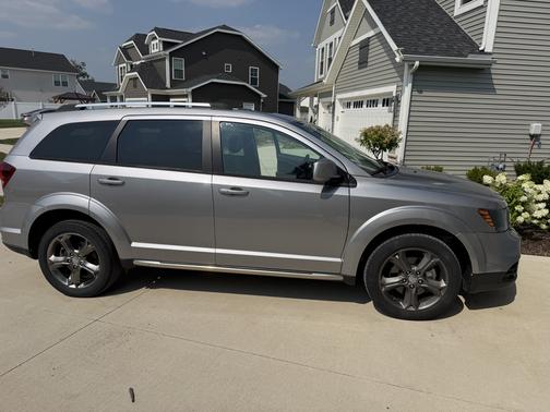 Silver 2016 Dodge Journey Crossroad
