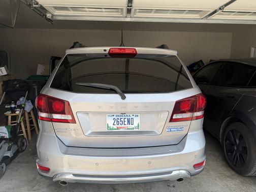 Silver 2016 Dodge Journey Crossroad