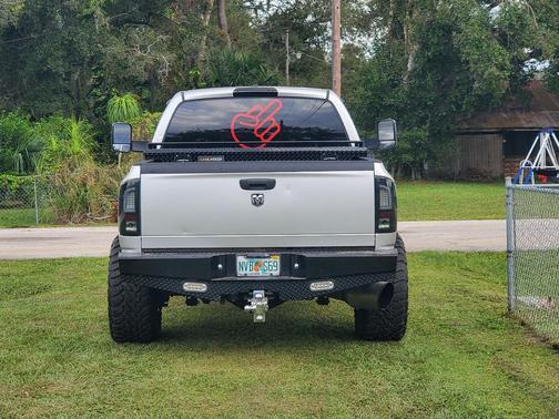 Silver 2008 Dodge Ram 2500 SLT Quad Cab