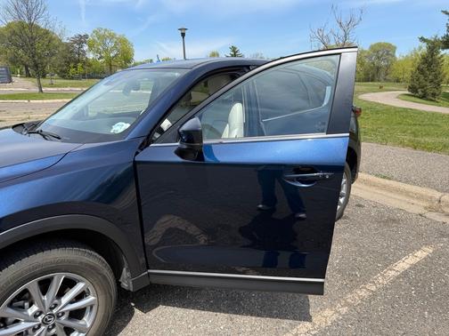 Blue 2023 Mazda CX-5 2.5 S Preferred Package