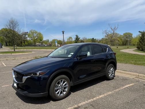 Blue 2023 Mazda CX-5 2.5 S Preferred Package