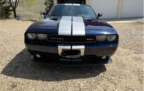 Blue 2014 Dodge Challenger SRT8