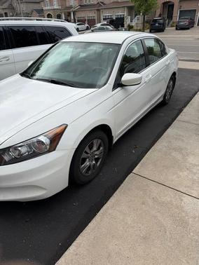 White 2012 Honda Accord SE