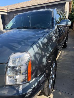 Blue 2008 Cadillac Escalade Base