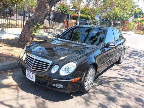 Black 2008 Mercedes-Benz E-Class E 350