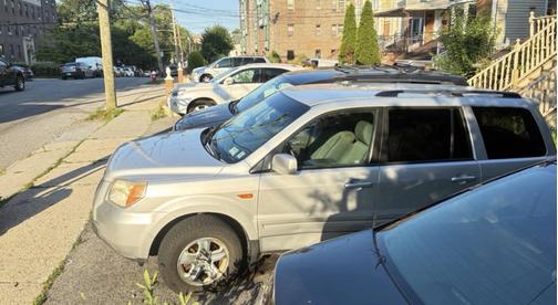 Silver 2008 Honda Pilot VP