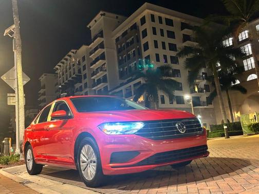 Orange 2019 Volkswagen Jetta 1.4T S