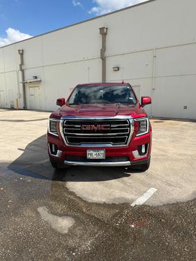 Red 2021 GMC Yukon SLT