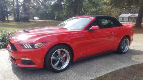 Red 2015 Ford Mustang V6