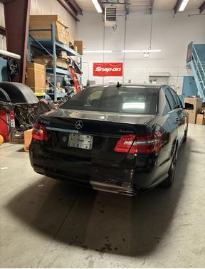 Black 2011 Mercedes-Benz E-Class E 350 4MATIC