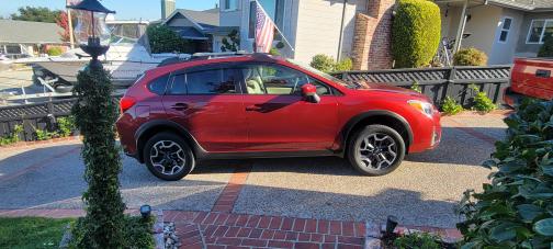 Red 2017 Subaru Crosstrek 2.0i Premium