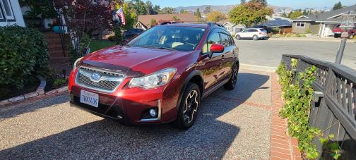 Red 2017 Subaru Crosstrek 2.0i Premium