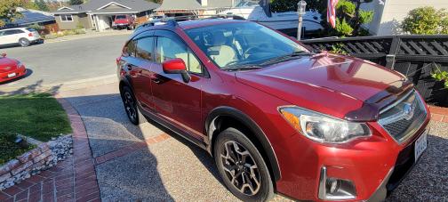 Red 2017 Subaru Crosstrek 2.0i Premium