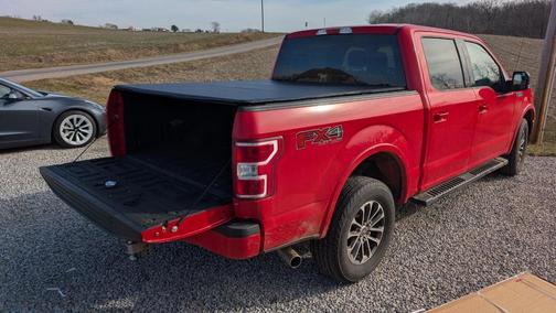 Red 2018 Ford F-150 XLT