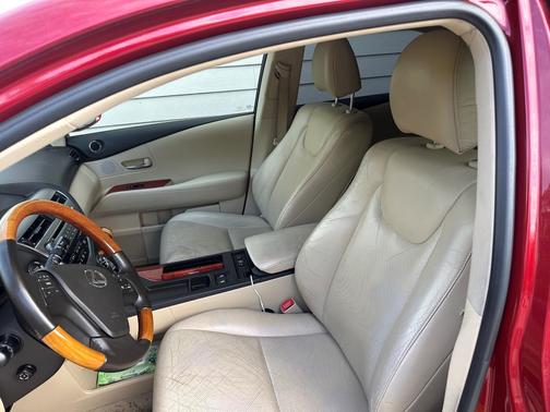 Red 2010 Lexus RX 350 Base