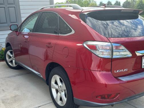 Red 2010 Lexus RX 350 Base