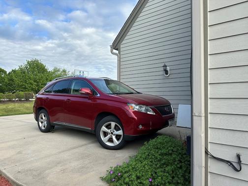 Red 2010 Lexus RX 350 Base