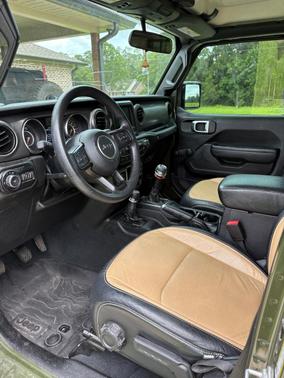 Green 2022 Jeep Wrangler Unlimited Willys Sport