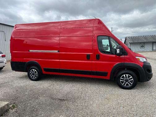 Red 2023 RAM ProMaster 3500 High Roof
