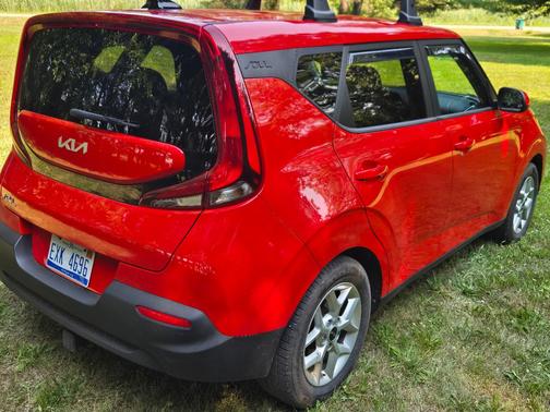 Red 2022 Kia Soul LX