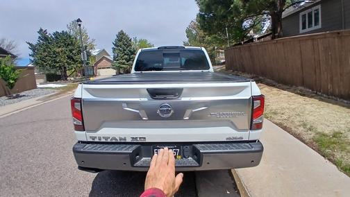 White 2021 Nissan Titan XD Platinum Reserve
