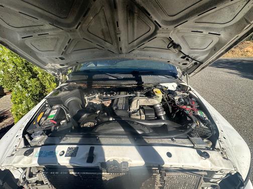 White 2002 Dodge Ram 2500 Quad Cab