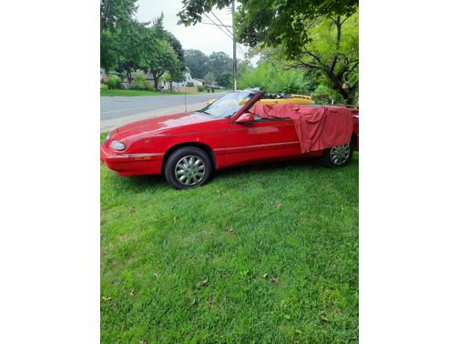 Red 1995 Chrysler LeBaron GTC