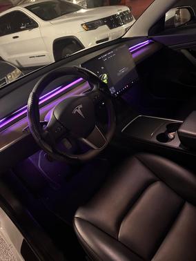 White 2021 Tesla Model 3 Long Range