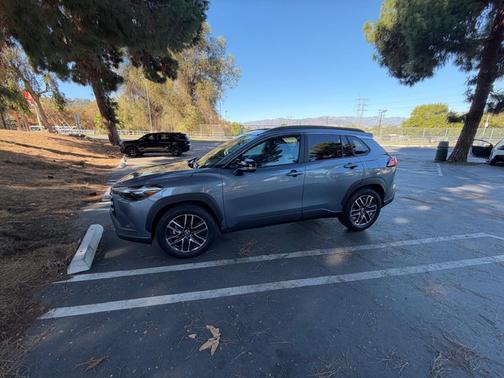 Blue 2026 Toyota Corolla Cross XLE