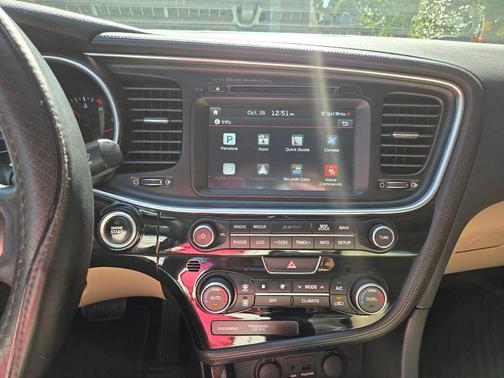 Black 2015 Kia Optima EX