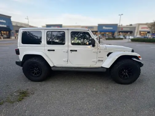 White 2024 Jeep Wrangler 4xe Sahara