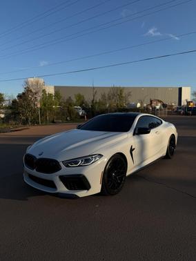 White 2020 BMW M8 Competition