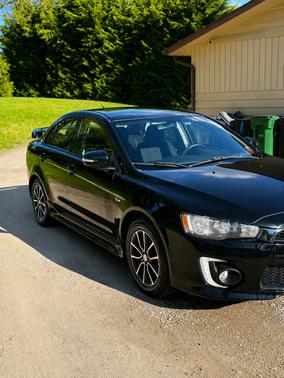 Blue 2017 Mitsubishi Lancer ES