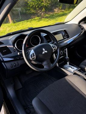 Blue 2017 Mitsubishi Lancer ES