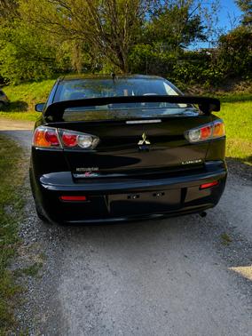 Blue 2017 Mitsubishi Lancer ES