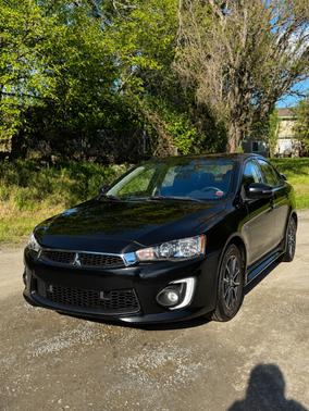 Blue 2017 Mitsubishi Lancer ES