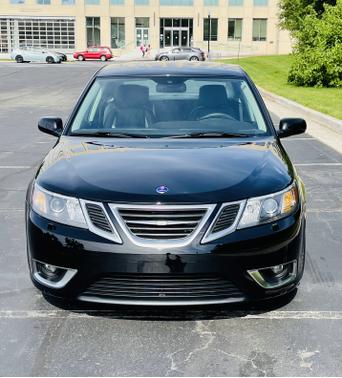 Black 2010 Saab 9-3 Aero