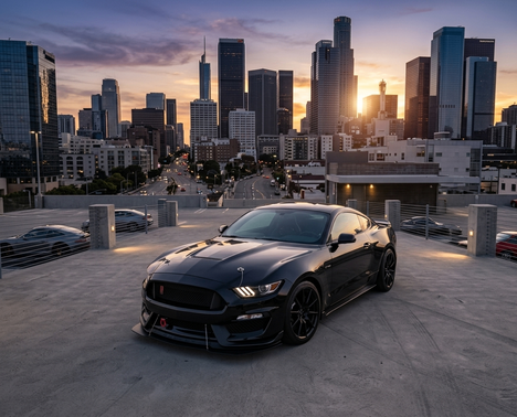 Black 2016 Ford Shelby GT350 Base