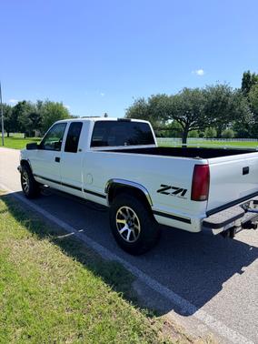 White 1998 Chevrolet 1500 Extended Cab