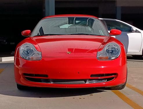 Red 2001 Porsche 911 911 Carrera Cabriolet