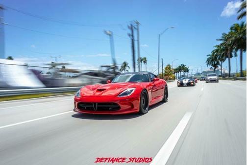 Red 2013 Dodge SRT Viper Base