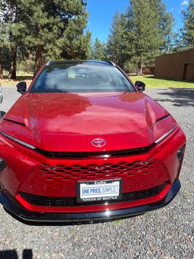 Red 2026 Toyota Crown Signia Limited