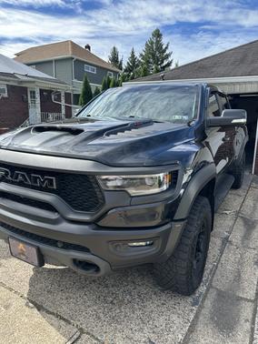 Black 2021 RAM 1500 TRX