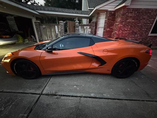 Orange 2023 Chevrolet Corvette Stingray w/2LT