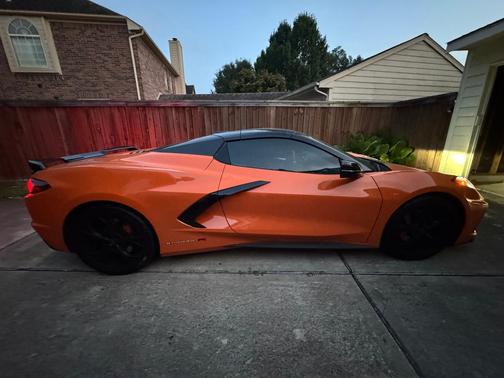Orange 2023 Chevrolet Corvette Stingray w/2LT