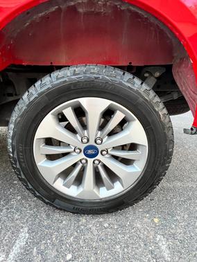 Red 2017 Ford F-150 XL