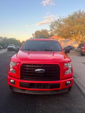 Red 2017 Ford F-150 XL