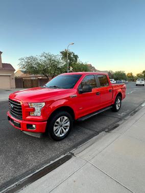 Red 2017 Ford F-150 XL